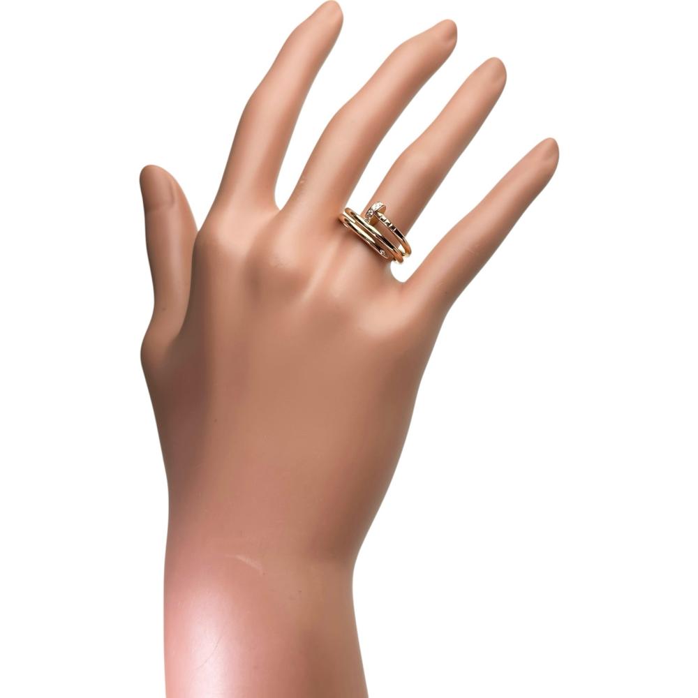 13号【CARTIER/カルティエ】 ジュストアンクル ダブル ダイヤモンド