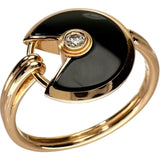 13号【CARTIER/カルティエ】 アミュレット ドゥ カルティエ オニキス ダイヤモンド リング・指輪 K18PGピンクゴールド 18金 3.2g レディース
【中古】【真子質店】【BL】




【IMaxx】