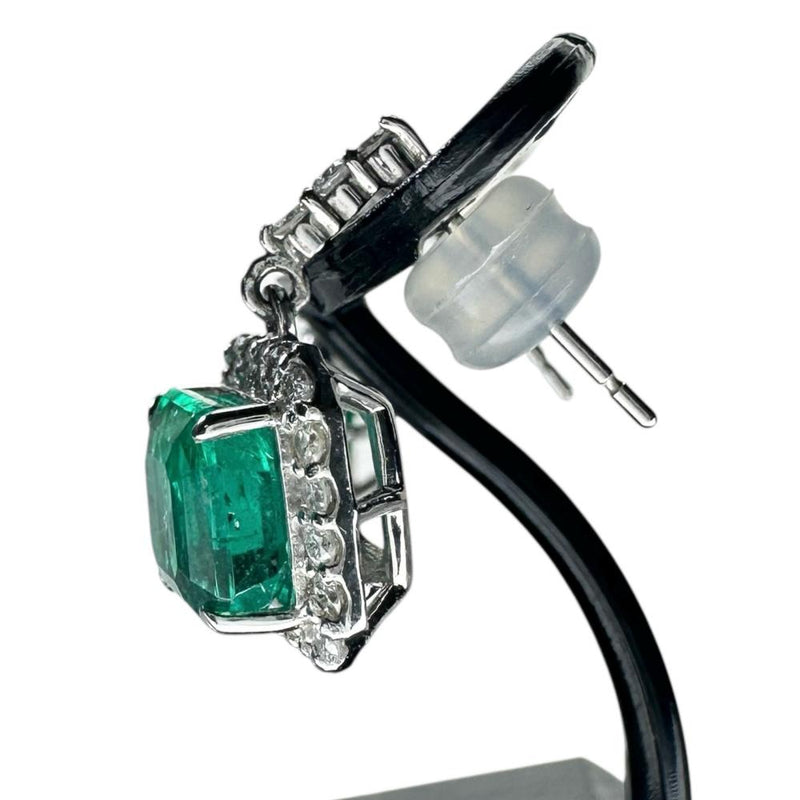 エメラルド 1.27/1.38ct ダイヤモンド 0.23×2ct ピアス Pt950プラチナ/Pt900プラチナ 3.8g レディース
【中古】【真子質店】【NN】




【Txxx】