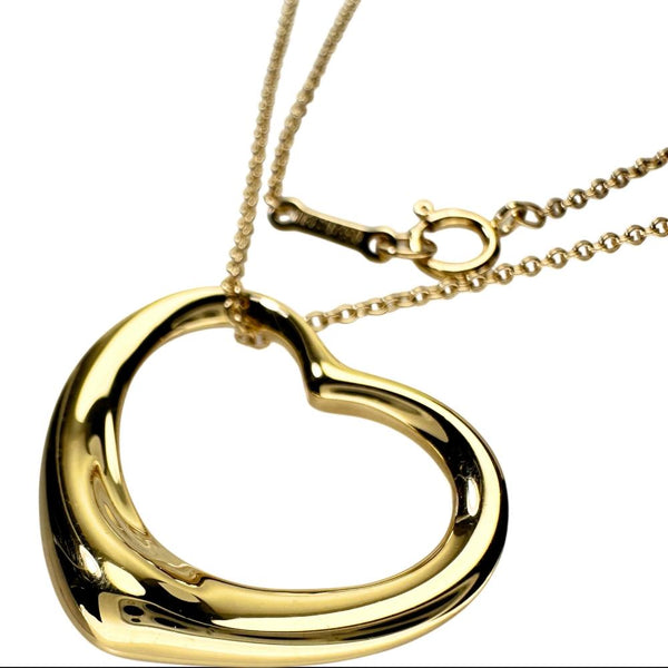 【TIFFANY&Co./ティファニー】 オープンハート　エルサ・ペレッティ ネックレス K18ゴールド 18金 5.7g 42cm レディース
【中古】【真子質店】【BL】




【KST】
