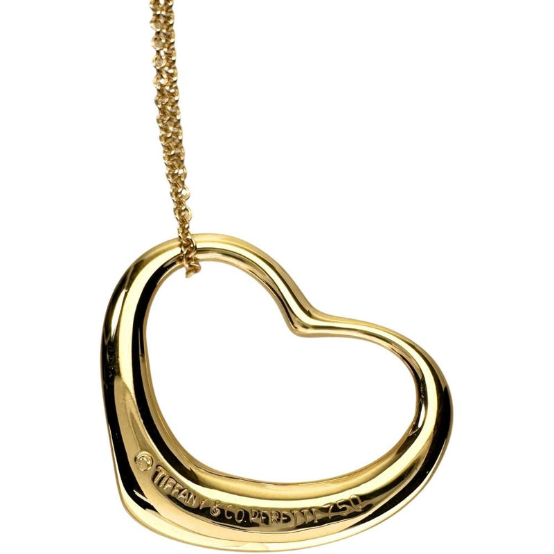 【TIFFANY&Co./ティファニー】 オープンハート　エルサ・ペレッティ ネックレス K18ゴールド 18金 5.7g 42cm レディース
【中古】【真子質店】【BL】




【KST】
