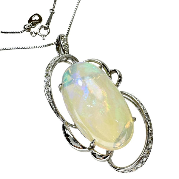 オパール 25.68ct ダイヤモンド 0.47ct ネックレス Pt850プラチナ/Pt900プラチナ 19.5g 45cm レディース
【中古】【真子質店】【NN】




【TMaIx】