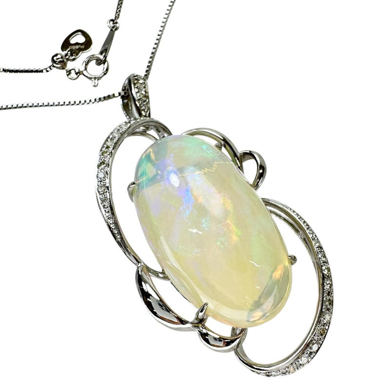 オパール 25.68ct ダイヤモンド 0.47ct ネックレス Pt850プラチナ/Pt900プラチナ 19.5g 45cm レディース
【中古】【真子質店】【NN】




【TMaIx】