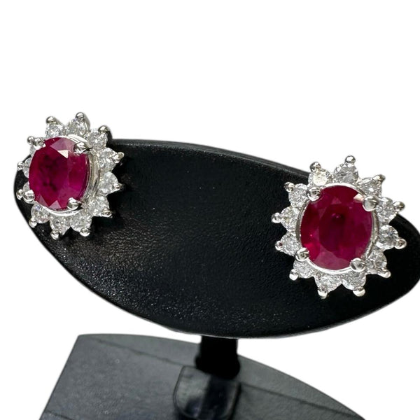 ルビー 0.61/0.55ct ダイヤモンド 計0.18×2ct ピアス Pt900プラチナ 3.0g レディース
【中古】【真子質店】【NN】




【KMaK】