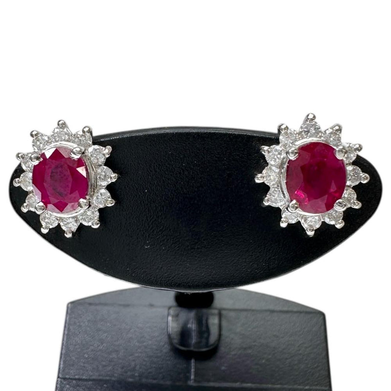 ルビー 0.61/0.55ct ダイヤモンド 計0.18×2ct ピアス Pt900プラチナ 3.0g レディース
【中古】【真子質店】【NN】




【KMaK】