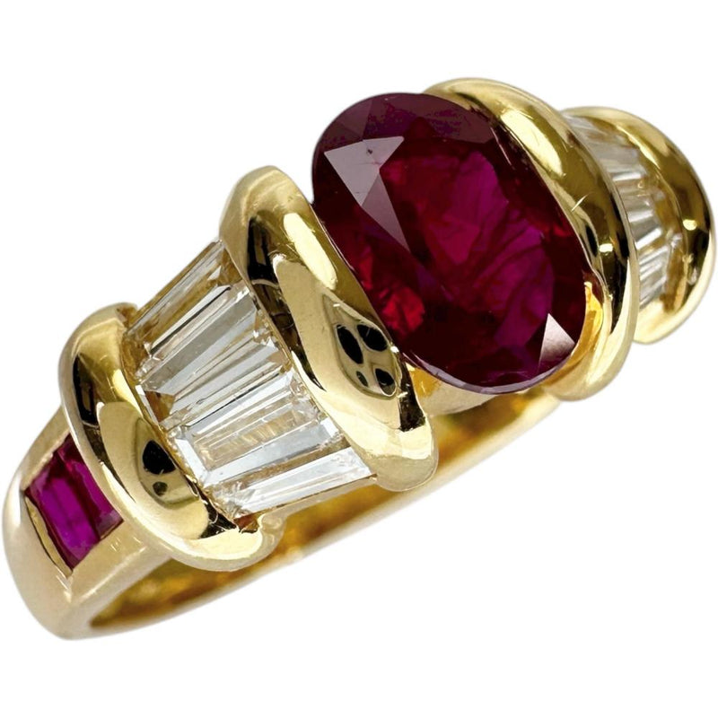 12号 ルビー 0.93/0.29ct ダイヤモンド 0.56ct リング・指輪 K18ゴールド 18金 3.9g レディース
【中古】【真子質店】【NN】




【IxDMo】