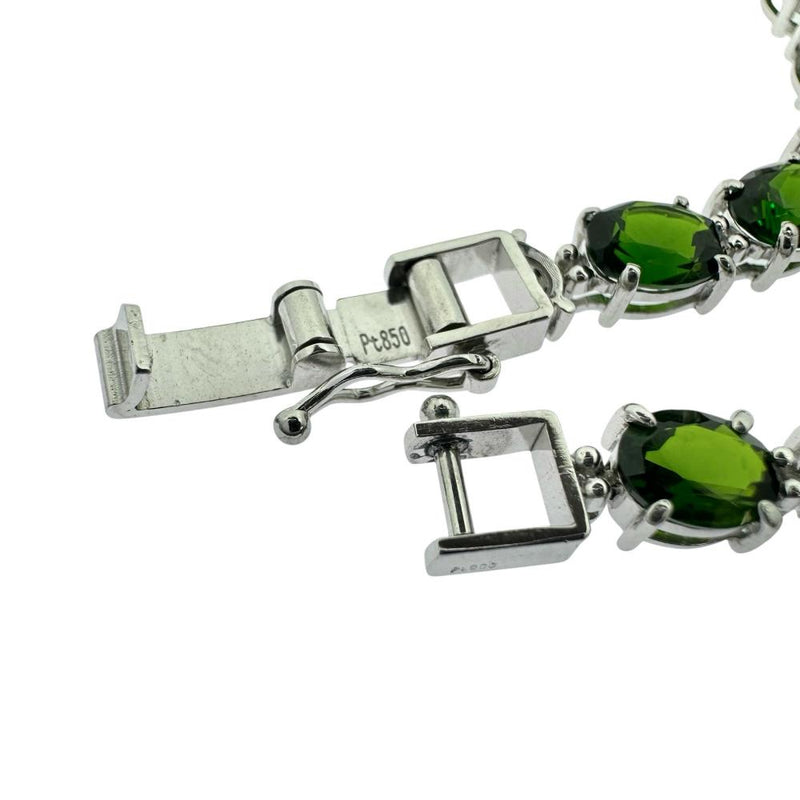 クロムダイオプサイト 計16.29ct ブレスレット Pt900プラチナ/Pt850プラチナ 18.1g 20cm レディース
【中古】【真子質店】【NN】




【SSx】