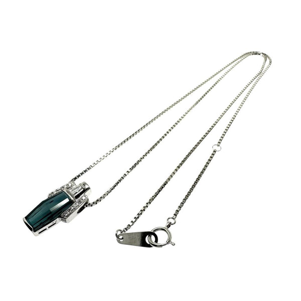 インディゴライトトルマリン 2.39ct ダイヤモンド 計0.14ct ネックレス Pt900プラチナ/Pt850プラチナ 8.2g 43cm レディース
【中古】【真子質店】【NN】




【YMiT】