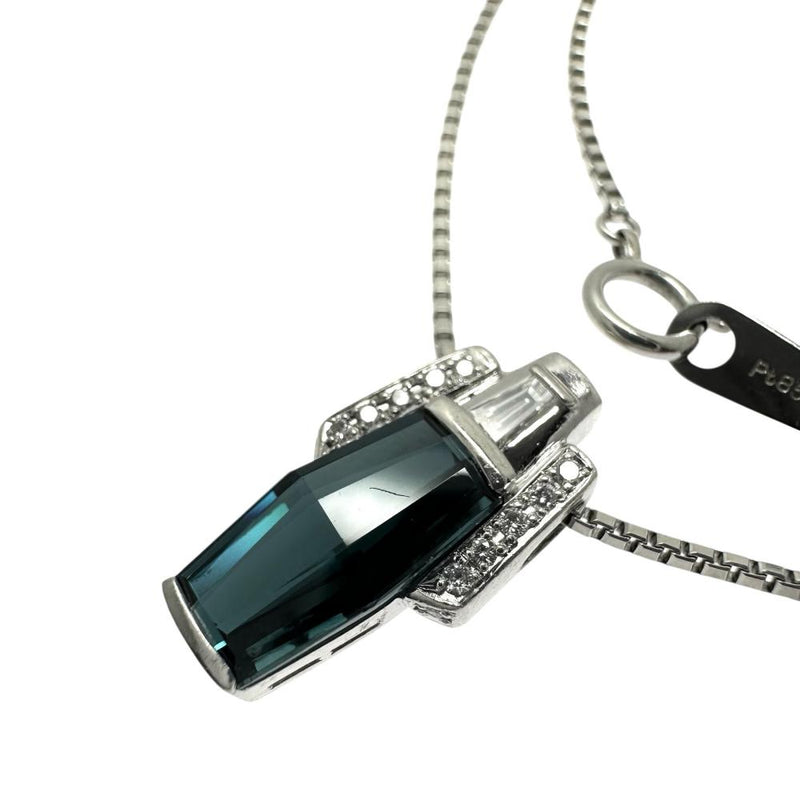 インディゴライトトルマリン 2.39ct ダイヤモンド 計0.14ct ネックレス Pt900プラチナ/Pt850プラチナ 8.2g 43cm レディース
【中古】【真子質店】【NN】




【YMiT】