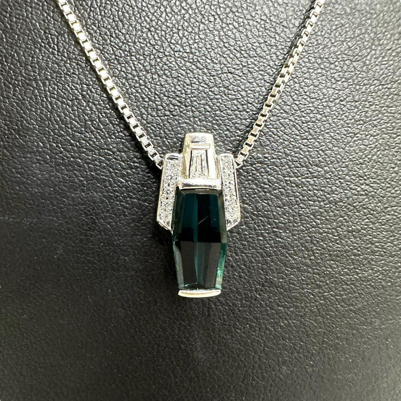 インディゴライトトルマリン 2.39ct ダイヤモンド 計0.14ct ネックレス Pt900プラチナ/Pt850プラチナ 8.2g 43cm レディース
【中古】【真子質店】【NN】




【YMiT】