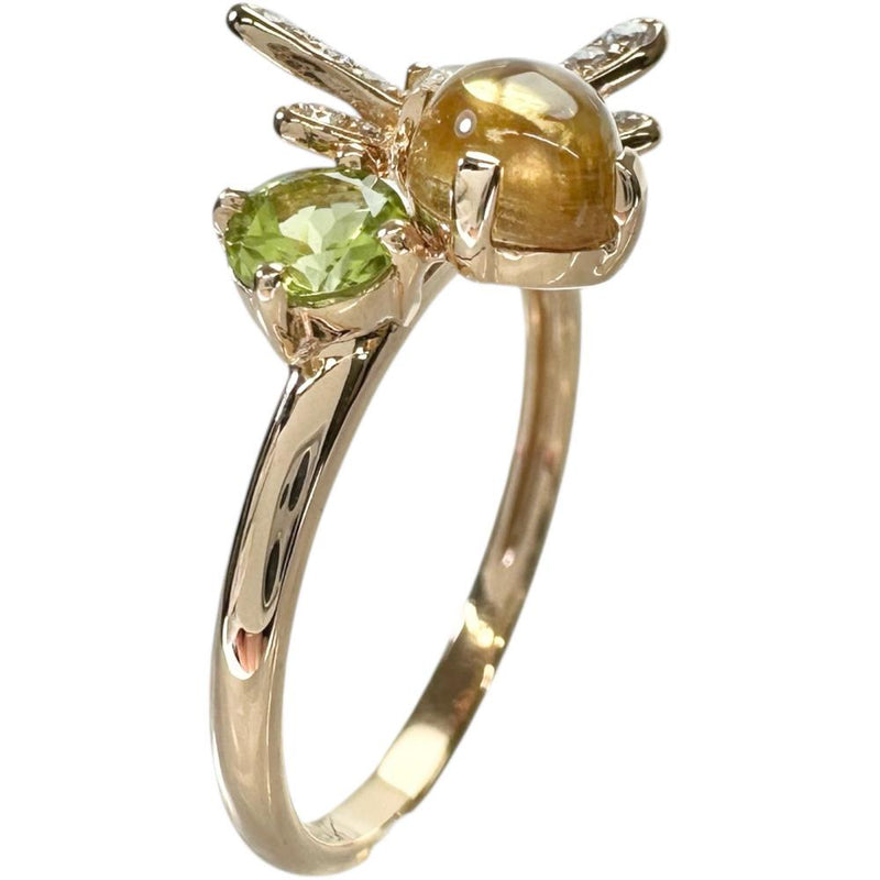 13号 シトリン/ペリドット/ガーネット ダイヤモンド 0.14ct リング・指輪 K18ゴールド 18金 3.3g レディース
【中古】【真子質店】【NN】




【MoYI】