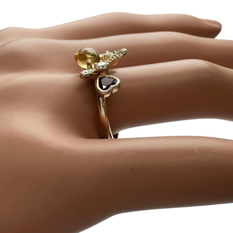 13号 シトリン/ペリドット/ガーネット ダイヤモンド 0.14ct リング・指輪 K18ゴールド 18金 3.3g レディース
【中古】【真子質店】【NN】




【MoYI】