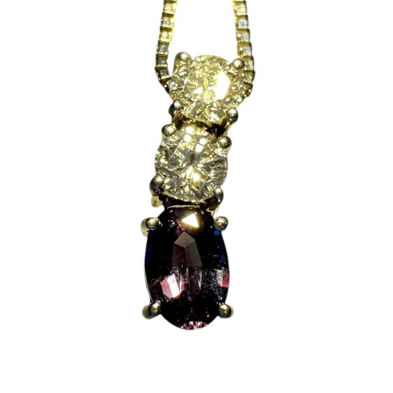 ブラジル産アレキサンドライト 0.503ct ダイヤモンド 0.37ct ネックレス Pt850プラチナ/Pt900プラチナ 3.9g 45.5cm レディース
【中古】【真子質店】【NN】




【ISMix】