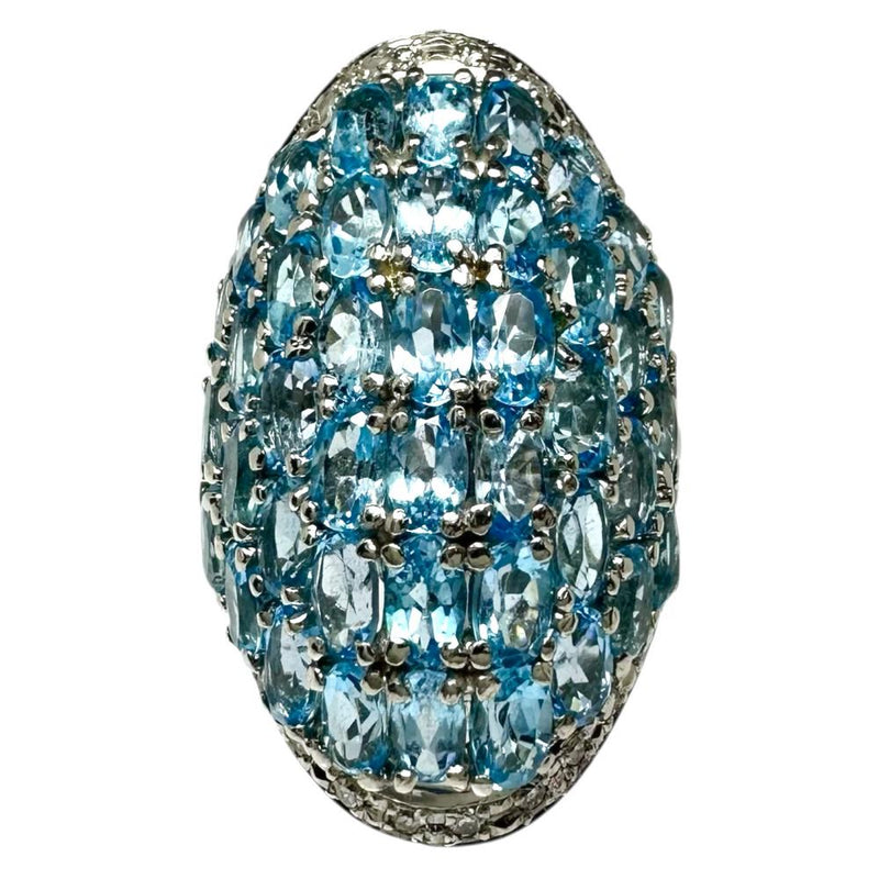 17号 ブルートパーズ 計12.10ct ダイヤモンド 計0.40ct リング・指輪 Pt900プラチナ 23.5g レディース
【中古】【真子質店】【NN】




【IMoxx】