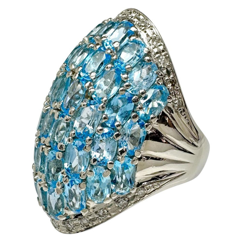 17号 ブルートパーズ 計12.10ct ダイヤモンド 計0.40ct リング・指輪 Pt900プラチナ 23.5g レディース
【中古】【真子質店】【NN】




【IMoxx】
