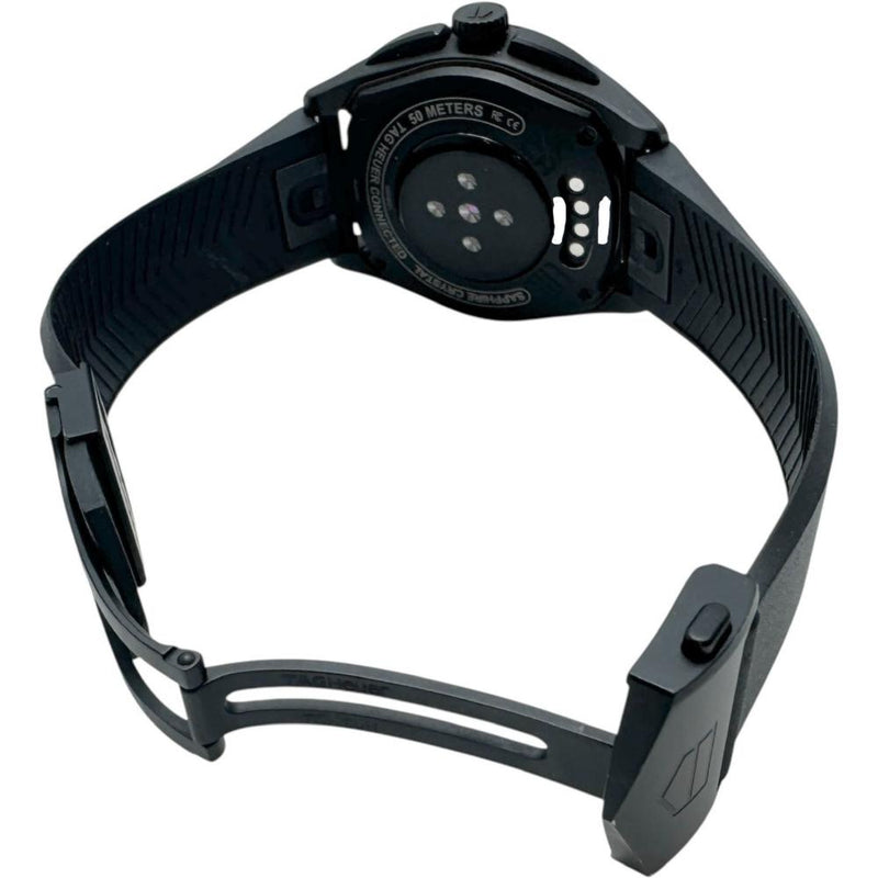 【TAG HEUER/タグホイヤー】 コネクテッド キャリバーE4 SBR8081 保証書/ギャラ/箱付き 腕時計 チタン/ラバー スマートウォッチ（充電式） デジタル文字盤/ブラックラバーベルト メンズ
【中古】【真子質店】【GD】




【SMox】