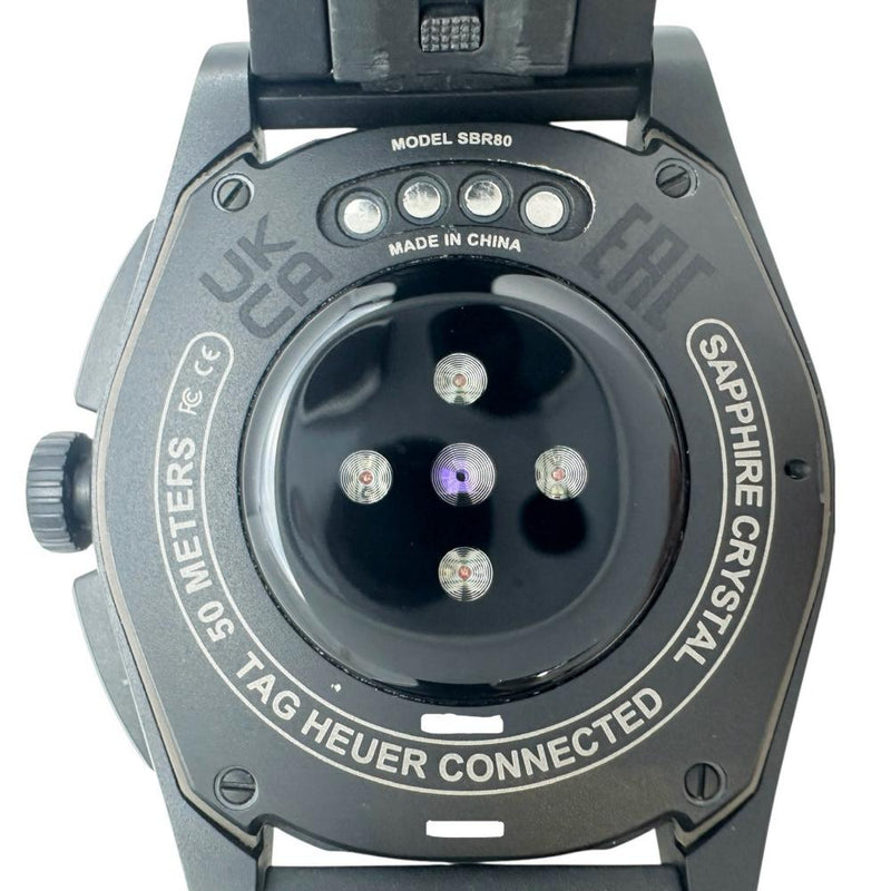 【TAG HEUER/タグホイヤー】 コネクテッド キャリバーE4 SBR8081 保証書/ギャラ/箱付き 腕時計 チタン/ラバー スマートウォッチ（充電式） デジタル文字盤/ブラックラバーベルト メンズ
【中古】【真子質店】【GD】




【SMox】