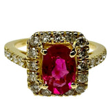 9.5号 ルビー 0.87ct ダイヤモンド 計0.40ct リング・指輪 K18ゴールド 18金 4.0g レディース
【中古】【真子質店】【NN】




【ITDMa】