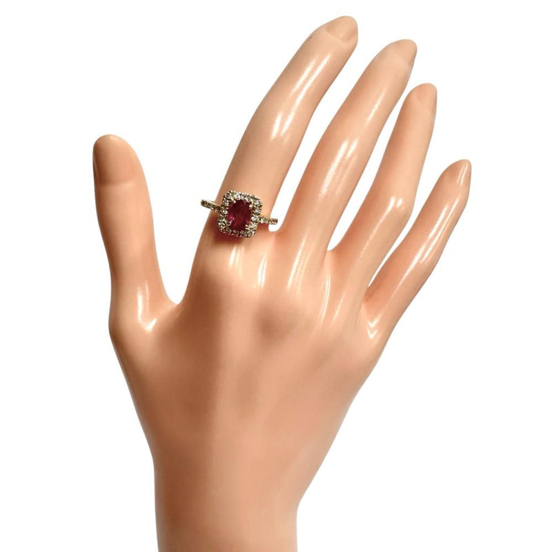 9.5号 ルビー 0.87ct ダイヤモンド 計0.40ct リング・指輪 K18ゴールド 18金 4.0g レディース
【中古】【真子質店】【NN】




【ITDMa】