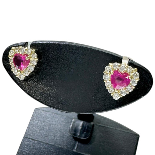 ハート ルビー 0.16×2ct ダイヤモンド 0.08×2ct ピアス K18ゴールド 18金 1.0g レディース
【中古】【真子質店】【NN】




【MaSY】