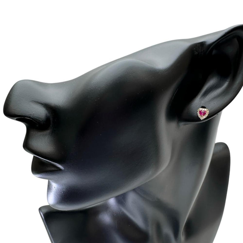 ハート ルビー 0.16×2ct ダイヤモンド 計0.08×2ct ピアス K18ゴールド 18金 1.0g レディース
【中古】【真子質店】【NN】




【MaSY】