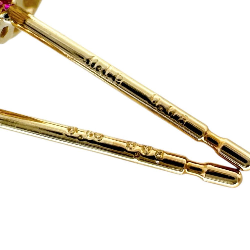 ハート ルビー 0.16×2ct ダイヤモンド 計0.08×2ct ピアス K18ゴールド 18金 1.0g レディース
【中古】【真子質店】【NN】




【MaSY】