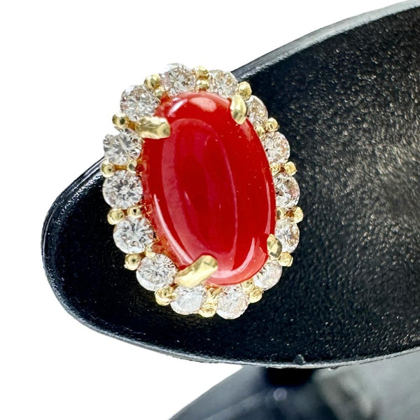 サンゴ 0.35×2ct ダイヤモンド 0.10×2ct ピアス K18ゴールド 18金 1.5g レディース
【中古】【真子質店】【NN】




【DSMo】