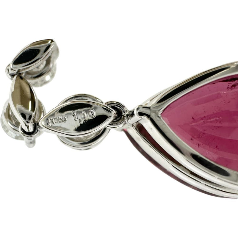 しずくモチーフ ルベライトトルマリン 8.63ct ダイヤモンド 1.00ct ペンダントトップ Pt900プラチナ 6.0g レディース
【中古】【真子質店】【NN】




【TTMiK】