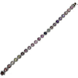 マルチカラーサファイア（ローズカット） 9.62ct ダイヤモンド 2.53ct ブレスレット K18WGホワイトゴールド 18金 16.4g 18cm レディース
【中古】【真子質店】【NN】




【DDMoMo】