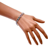 マルチカラーサファイア（ローズカット） 9.62ct ダイヤモンド 2.53ct ブレスレット K18WGホワイトゴールド 18金 16.4g 18cm レディース
【中古】【真子質店】【NN】




【DDMoMo】