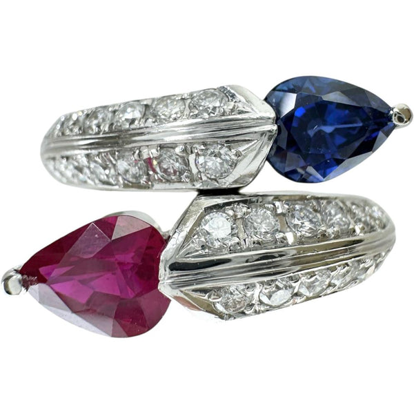 13号 ルビー 0.958ct サファイア 0.938ct ダイヤモンド 0.464ct リング・指輪 Pt900プラチナ 9.8g レディース
【中古】【真子質店】【NN】




【IMaDT】