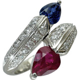 13号 ルビー 0.958ct サファイア 0.938ct ダイヤモンド 0.464ct リング・指輪 Pt900プラチナ 9.8g レディース
【中古】【真子質店】【NN】




【IMaDT】