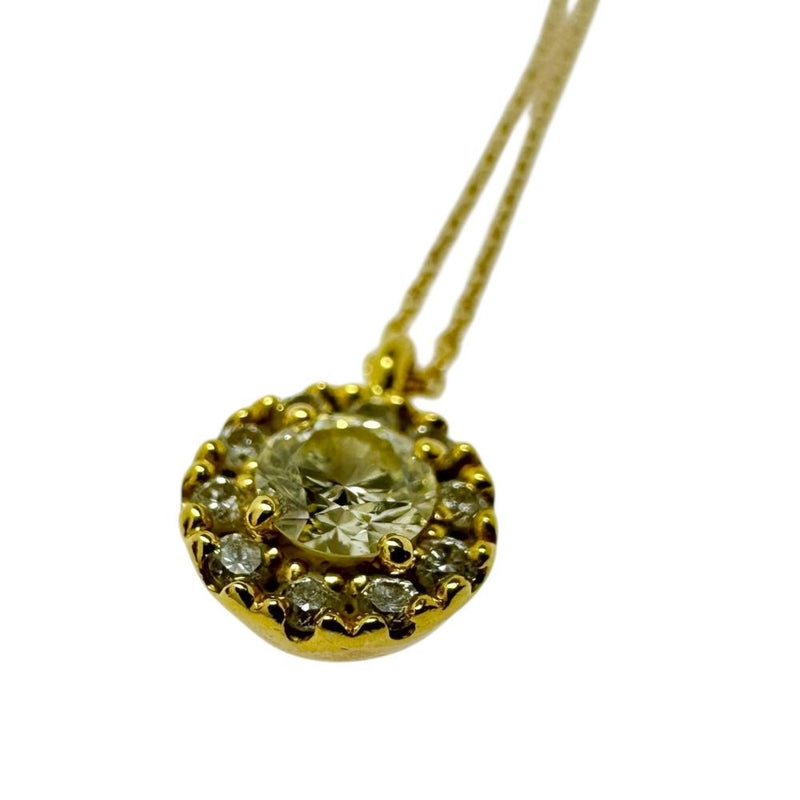 中央ダイヤモンド 0.115ct 脇石ダイヤモンド 計0.05ct ネックレス K18ゴールド 18金 1.3g 41cm レディース
【中古】【真子質店】【NN】




【ISMi】