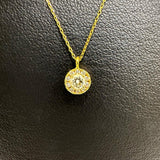 中央ダイヤモンド 0.115ct 脇石ダイヤモンド 計0.05ct ネックレス K18ゴールド 18金 1.3g 41cm レディース
【中古】【真子質店】【NN】




【ISMi】