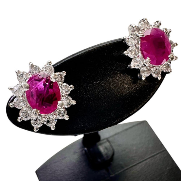 ルビー 0.78×2ct ダイヤモンド 0.27×2ct ピアス Pt900プラチナ 2.9g レディース
【中古】【真子質店】【NN】




【MoSD】