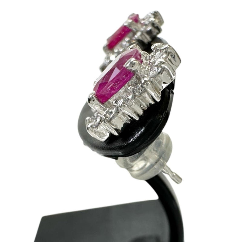 ルビー 0.78×2ct ダイヤモンド 0.27×2ct ピアス Pt900プラチナ 2.9g レディース
【中古】【真子質店】【NN】




【MoSD】