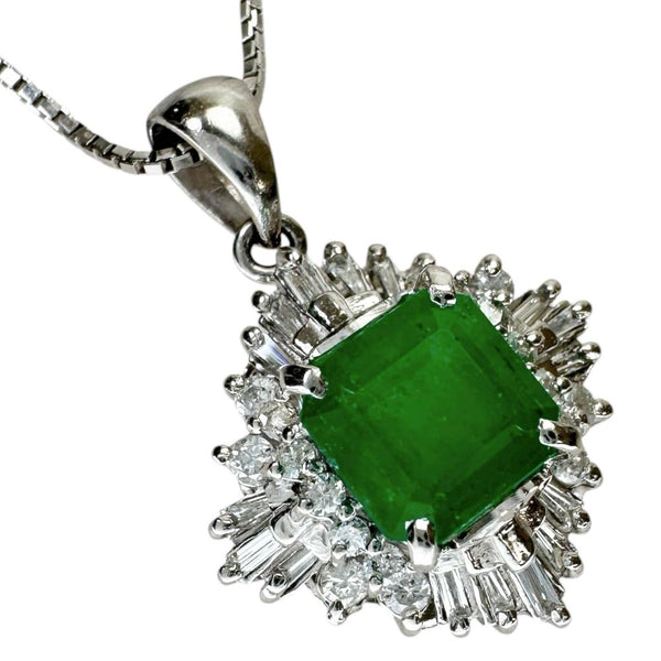 エメラルド 1.25ct ダイヤモンド 0.48ct ネックレス Pt850プラチナ/Pt900プラチナ 8.0g 45cm レディース
【中古】【真子質店】【NN】




【IIxx】