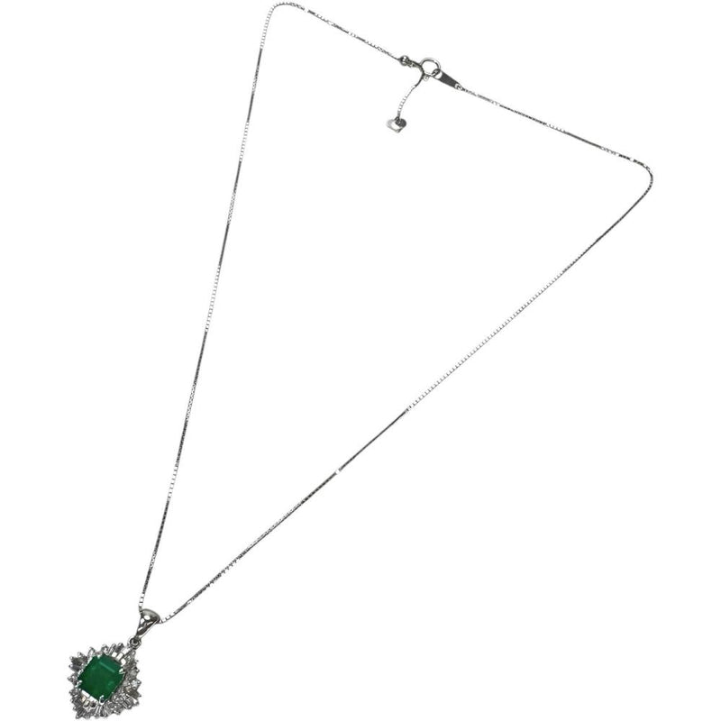 エメラルド 1.25ct ダイヤモンド 0.48ct ネックレス Pt850プラチナ/Pt900プラチナ 8.0g 45cm レディース
【中古】【真子質店】【NN】




【IIxx】