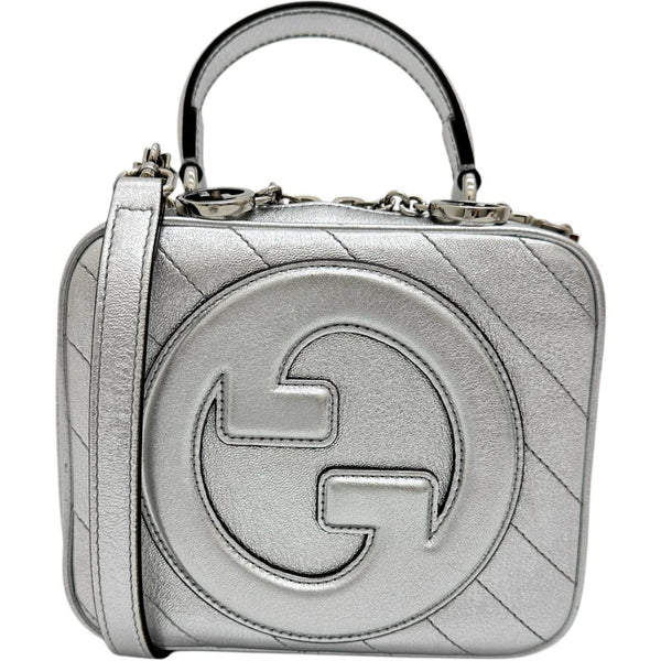 【GUCCI/グッチ】 ブロンディ 744434 2WAYトップハンドル＆ショルダーバッグ ハンドバッグ レザー シルバー レディース【中古】【真子質店】【BL】




【Kxx】
