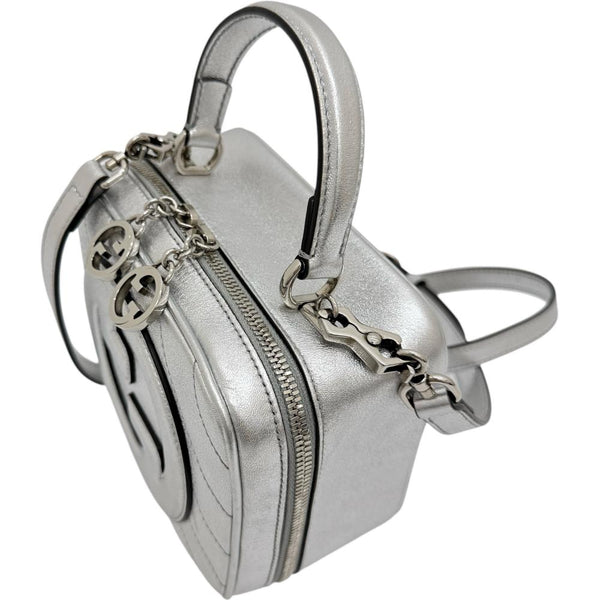 【GUCCI/グッチ】 ブロンディ 744434 2WAYトップハンドル＆ショルダーバッグ ハンドバッグ レザー シルバー レディース【中古】【真子質店】【BL】




【Kxx】