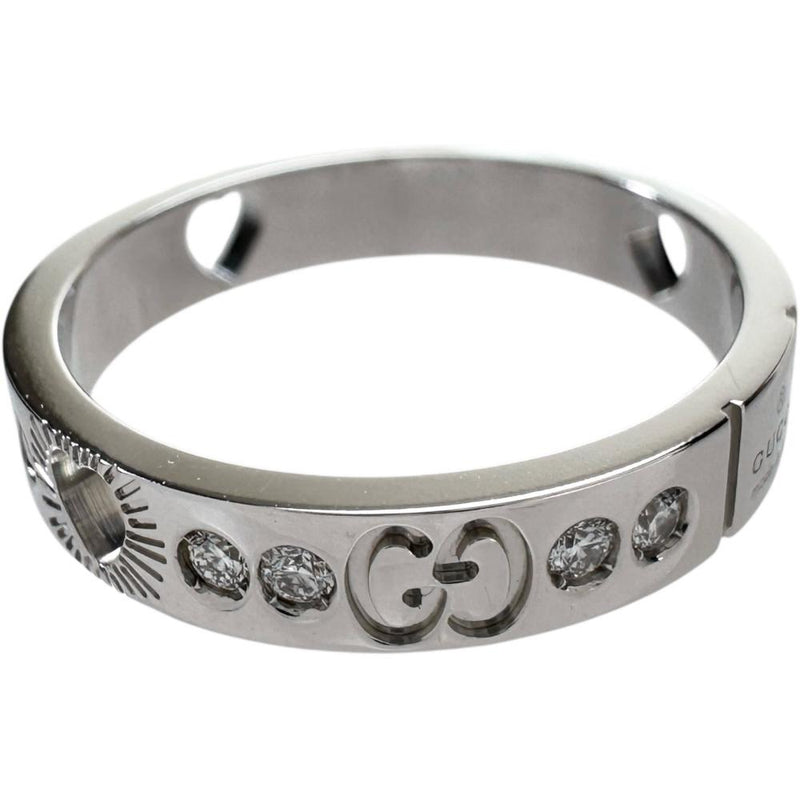 18号【GUCCI/グッチ】 アイコン アモール ハート メンズOK ダイヤモンド リング・指輪 K18WGホワイトゴールド 18金 5.0g レディース
【中古】【真子質店】【BL】




【Yxx】
