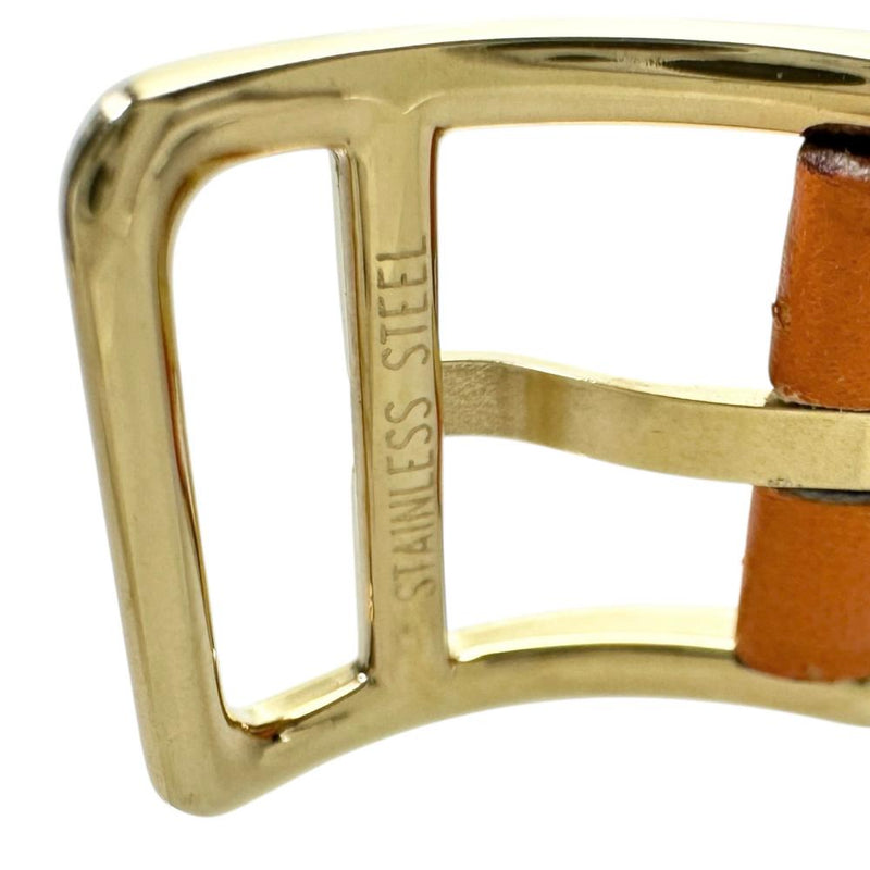 【HERMES/エルメス】 ケリー ベルト ブレスレット レザー/GP 14.6g 17.0cm オレンジ/ゴールド金具 レディース
【中古】【真子質店】【GD】




【IMox】