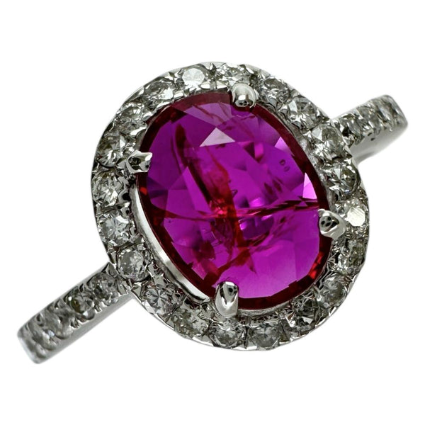 12号 ルビー 1.18ct ダイヤモンド 0.37ct リング・指輪 K18WGホワイトゴールド 18金 3.1g レディース
【中古】【真子質店】【NN】




【MiMix】