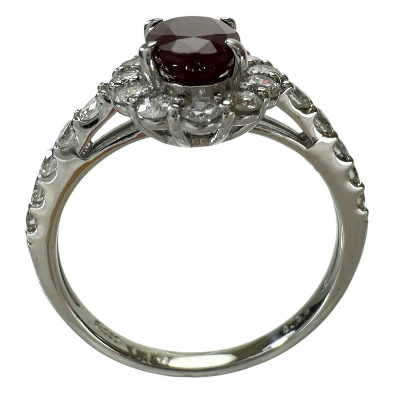 12号 ビルマ産ピジョンブラッドルビー 1.10ct ダイヤモンド 0.55ct リング・指輪 Pt950プラチナ 3.9g レディース
【中古】【真子質店】【NN】




【TxxT】