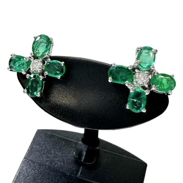エメラルド 1.34ct ダイヤモンド 0.10ct ピアス K18WGホワイトゴールド 18金 2.5g レディース
【中古】【真子質店】【NN】




【MoIK】