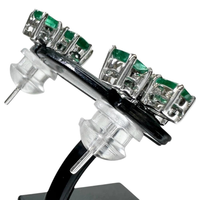 エメラルド 1.34ct ダイヤモンド 0.10ct ピアス K18WGホワイトゴールド 18金 2.5g レディース
【中古】【真子質店】【NN】




【MoIK】