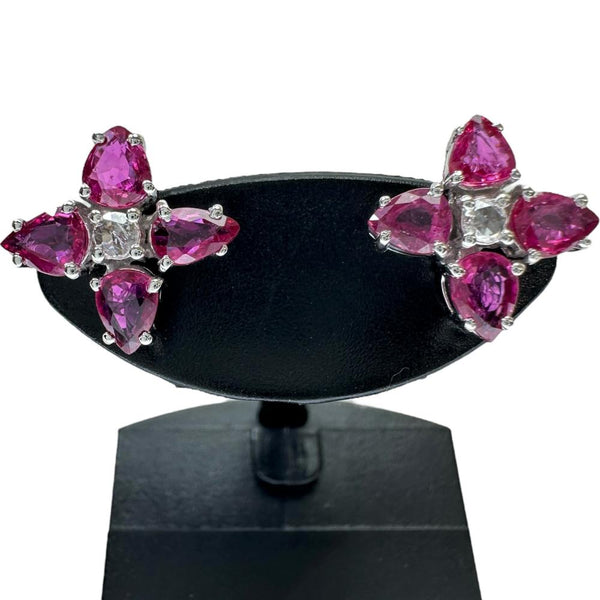 ルビー 1.90ct ダイヤモンド 0.07ct ピアス K18WGホワイトゴールド 18金 2.6g レディース
【中古】【真子質店】【NN】




【MoMiMa】