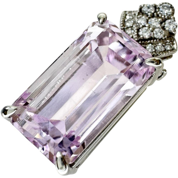 クンツァイト 13.11ct ダイヤモンド 0.22ct ペンダントトップ Pt900プラチナ 7.7g レディース
【中古】【真子質店】【NN】




【DSMo】