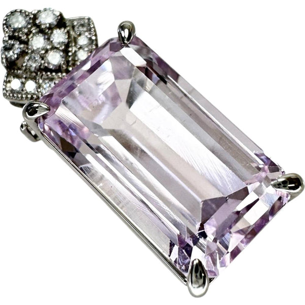 クンツァイト 13.11ct ダイヤモンド 0.22ct ペンダントトップ Pt900プラチナ 7.7g レディース
【中古】【真子質店】【NN】




【DSMo】