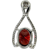 オーバルミックスカット ガーネット 4.59ct ダイヤモンド 0.27ct ペンダントトップ K18WGホワイトゴールド 18金 3.4g レディース
【中古】【真子質店】【NN】




【DMiD】